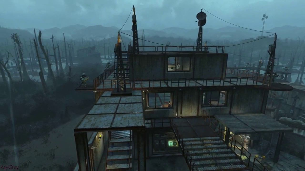 Fallout 4 | Settlement Tour (No Mods) | Murkwater Construction Site