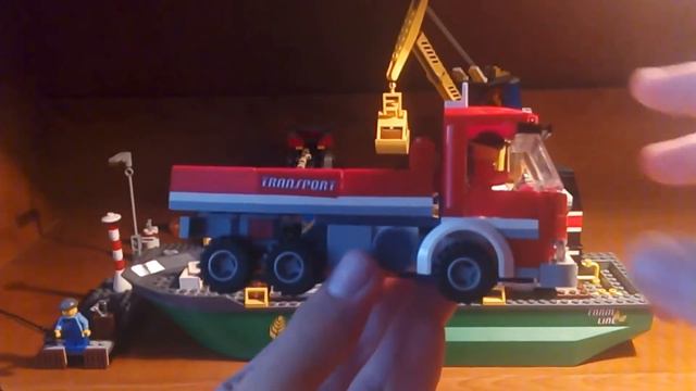 Обзор Lego City - 4645. Гавань.