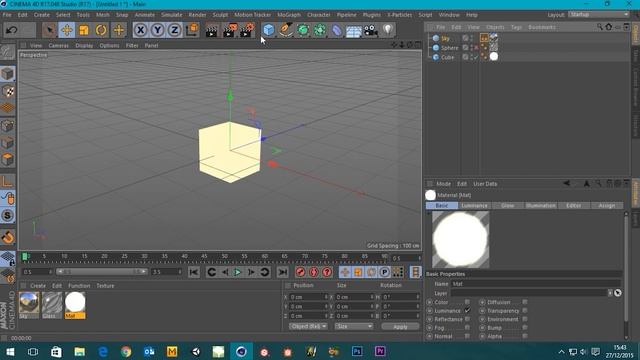 Quick Tip 6: Use The Glow Effect Through Transparency In Cinema 4D смотреть онлайн