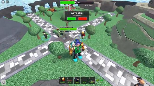 Военная база TDS. Tower Defense Simulator смотреть онлайн