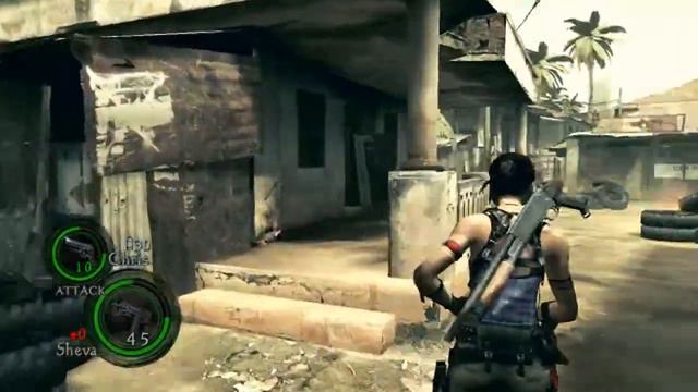 Resident evil 5 Sheva walkthrough part-3 { What's this Blonde Lady doing here ? } смотреть онлайн