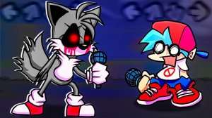 Друг СОНИКА Тейлз.EXE во Friday Night Funkin vs Tails.EXE Реакция от Фани Геймс ТВ