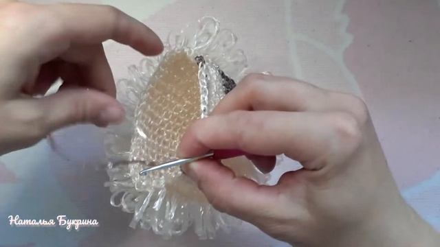 Именная мочалка! Подробный МК! Легко для начинающих !!!