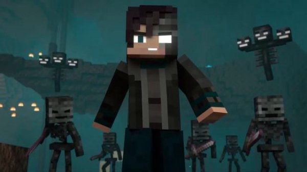 NETHER WAR  Alex and Steve Life Minecraft Animation
