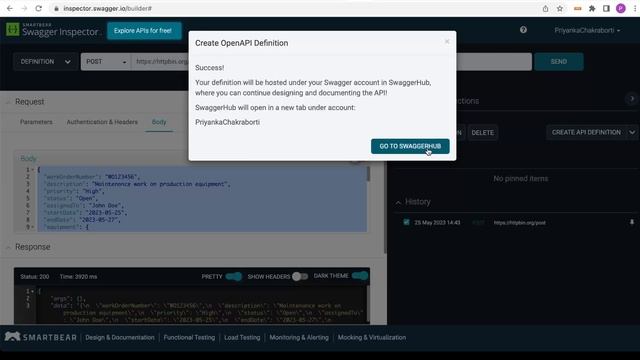 Generate Open API Specification using Swagger Inspector смотреть онлайн