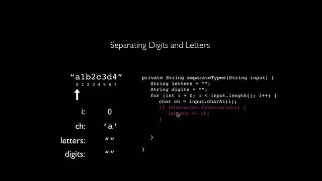 Separating Digits and Letters смотреть онлайн