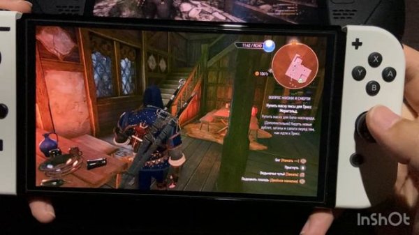 Nintendo Switch Oled vs Steam Deck Oled… Сравнение графики Ведьмак 3…