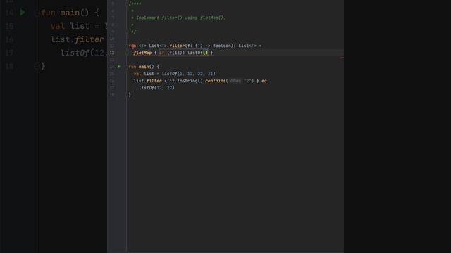 Kotlin - flatmap vs filter super easy programming смотреть онлайн