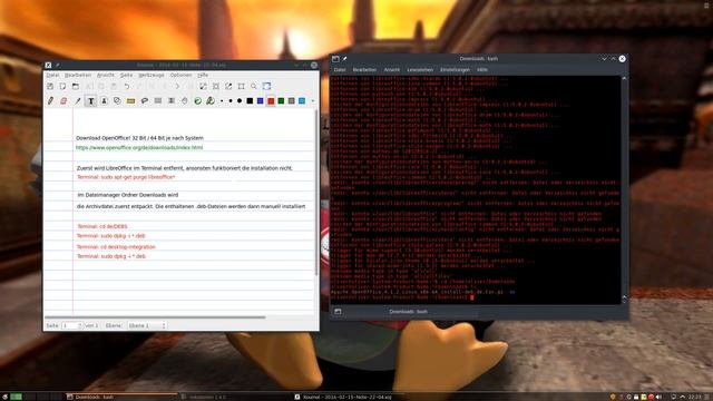 Installation OpenOffice unter Linux Ubuntu / Mint смотреть онлайн