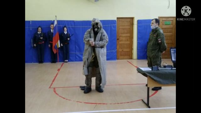 Открытие месячника военно-патриотического воспитания смотреть онлайн