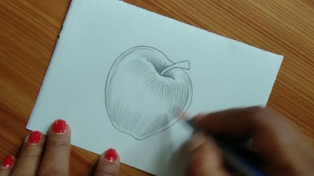 Pencil Sketch | Apple Shading смотреть онлайн
