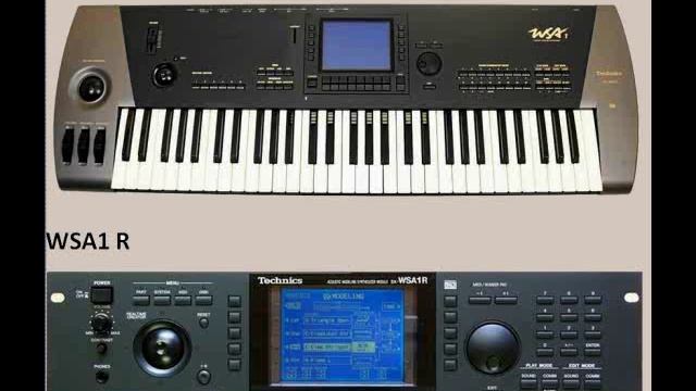 Technics WSA 1 Sound Demos mit 4 von mir improvisierten Songs смотреть онлайн