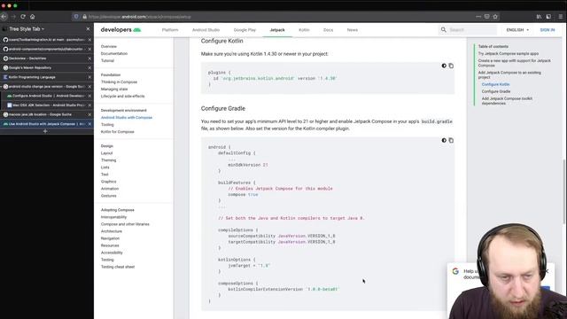 Updating all dependencies and prototyping a Jetpack Compose UI | Let's build an Android browser #8 смотреть онлайн
