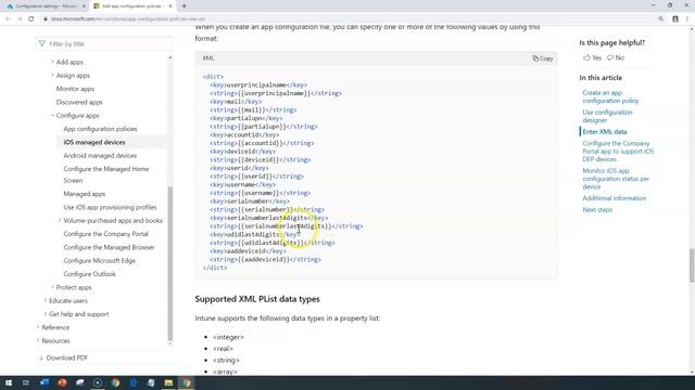 Client Apps app configuration policies - Microsoft Intune Training Series video No#91 смотреть онлайн