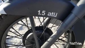 Мотоцикл BMW r71.1940 года.