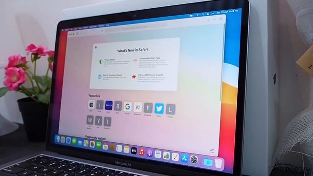 Unboxing MacBook Air M1 (space grey) + Accessories [Aesthetic relaxing music]