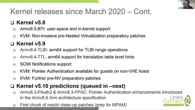 LVC20 108 Arm64 Linux Kernel Architecture update смотреть онлайн