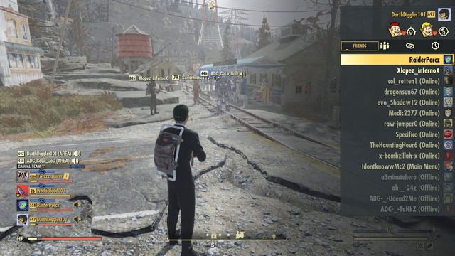 Man V.A.T.S himself with grenade | Fallout 76 PvP смотреть онлайн