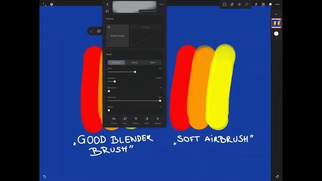 How to create Good BLENDER BRUSH in Infinite Painter ??! (smudge tool) смотреть онлайн