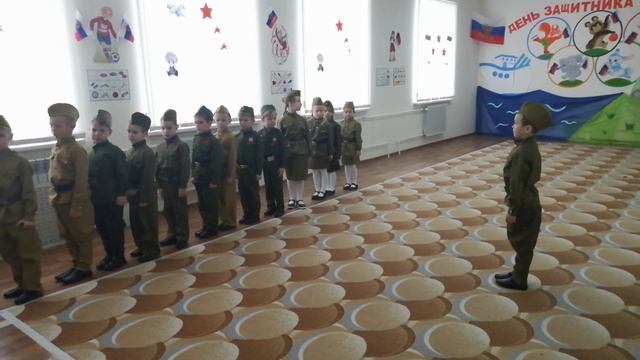 Смотр строя и песни - 2023г (МБДОУ "Золотой ключик" с.Покровское) смотреть онлайн