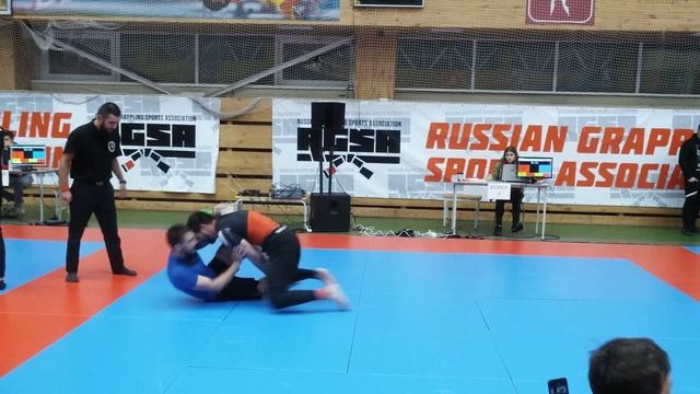Турнир по Bjj Rock&rolling (no-gi) Носков Алексей-Абдулкеримов Руслан (1 схватка)