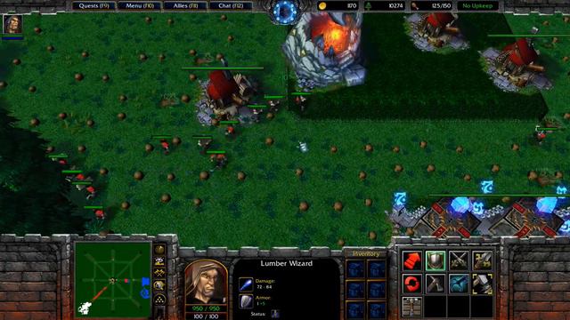 Lumber TD #7 - Warcraft III - Battlenet смотреть онлайн