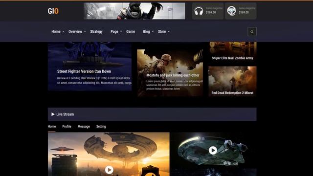 Best Responsive WordPress Gaming Themes in 2021 - GIO смотреть онлайн