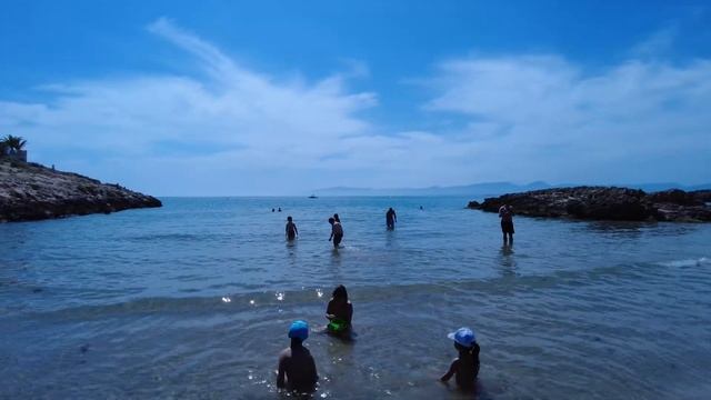 SALOU BEACH? 2022 | ?️?CALA FONT, Salou, Spain?| SPAIN?? 2022 | DJI Pocket 2 смотреть онлайн