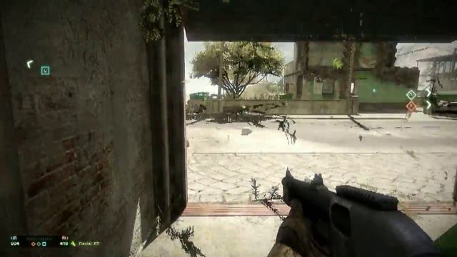 Battlefield: Bad Company 2 running on a eVGA GT 240 512 MB Superclocked смотреть онлайн