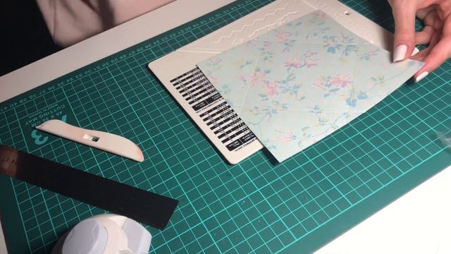 Скрапбукинг, инструменты - Квадратные конверты с помощью доски для биговки ТМ Рукоделие смотреть онлайн