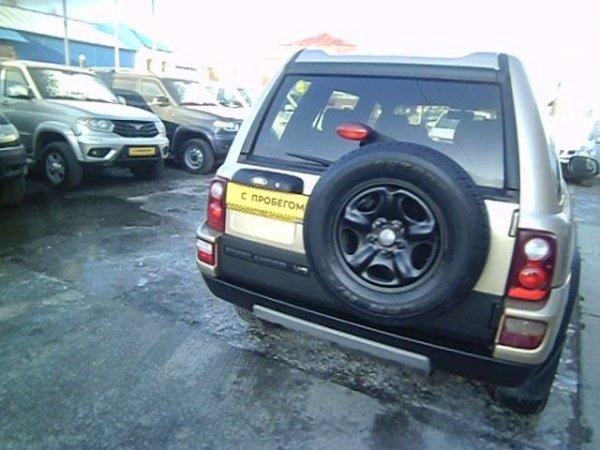 LAND ROVER Freelander, I Рестайлинг, 2.5 AT (177 л.с.) 4WD (2003 - 2006) золотистый