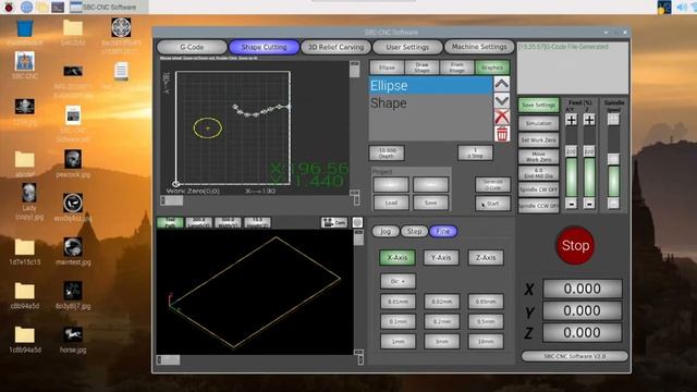 Raspberry Pi CNC (SBC-CNC): Generating G-Code for CNC Machines смотреть онлайн