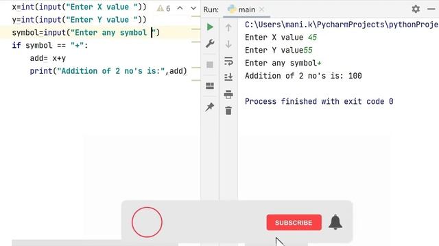 ARITHMETIC OPERATIONS PROGRAM IN TELUGU || PYTHON LANGUAGE смотреть онлайн