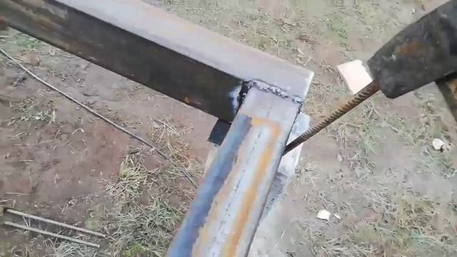 Дом каркасный на сваях забивных ЖБ, с обвязкой проф трубой, Минск, betonikum.by смотреть онлайн