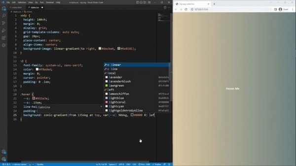 Simple Zig Zag Text Underline Animation (HTML & CSS)