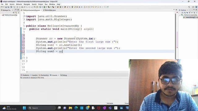 BIG INTEGER IN JAVA | DATA TYPES IN JAVA| #java #BIGINTEGER #datatypesinjava смотреть онлайн
