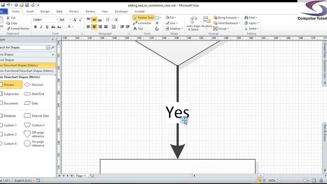 Visio move connector text смотреть онлайн