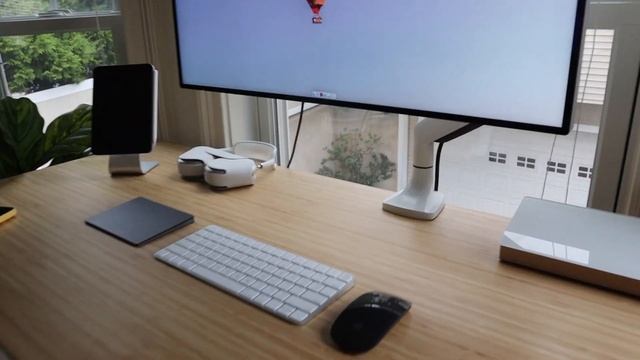 desk setup and tour // creating a home office for my new job at facebook! смотреть онлайн