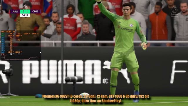 FIFA 19 на слабом ПК (2-8 cores, 4-12 ram, GF 630, R 7770/7870) смотреть онлайн