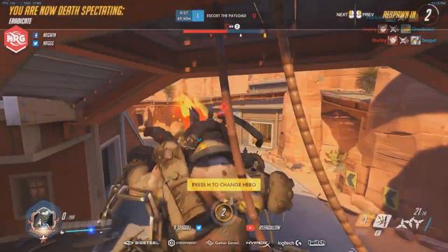 Pro Players vs CHEATERS Best Moments Montage Ep.3 | Overwatch Taimou and Seagull vs Aim Botters смотреть онлайн