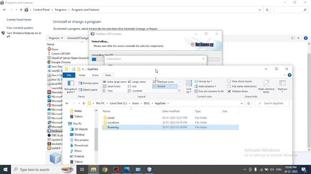 (Solved) Lock File Error while Uninstalling Netbeans | Critical Error #netbeans смотреть онлайн