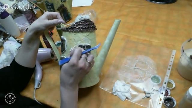 Лейка домик Валентина Сухова декупаж смотреть онлайн