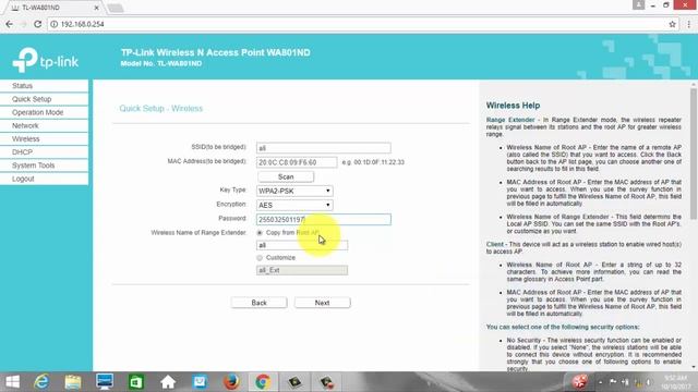 setup Tp-Link TL-WA801ND смотреть онлайн
