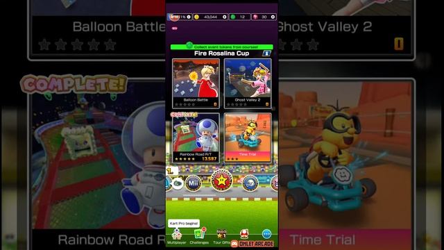 Mario Kart Tour Space Tour Playthrough смотреть онлайн