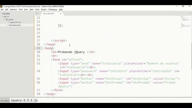 jQuery + Ajax + PHP смотреть онлайн