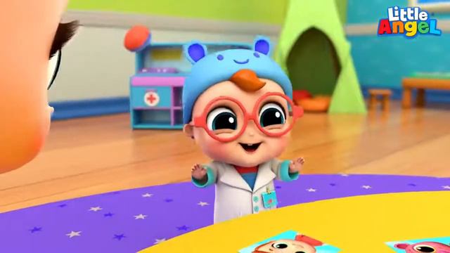 Утренняя Песенка Малыша | Обучающие Мультики Для Детей | Little Angel смотреть онлайн