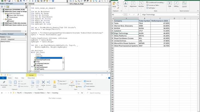 Excel VBA Macro: Export Selected Range as Image (Save Range as Picture) смотреть онлайн