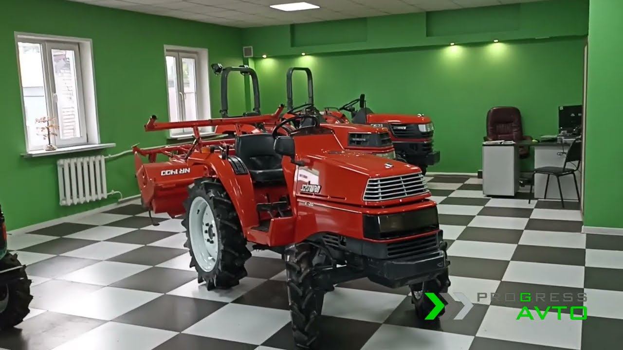 Японский трактор Kubota X-20 в Москве! Мытищи Ерёмино 5А клиренс 32 см 4 цилиндра смотреть онлайн