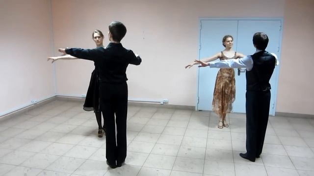 Вальс гавот. Схема танца смотреть онлайн