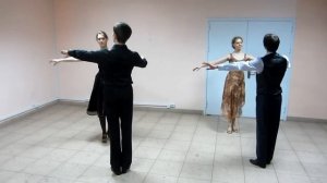 Вальс гавот. Схема танца